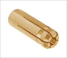 Brass Knurled Anchor