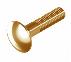 Brass Cup Square Neck Bolt