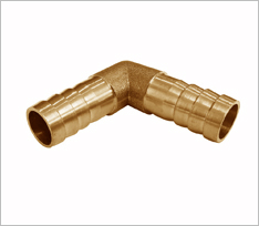Brass Hose Barbed 90 Degree Elbow
