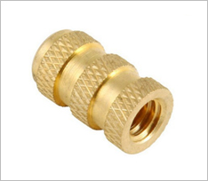 Rubber and Plastic Pipe Moulding Brass Inserts